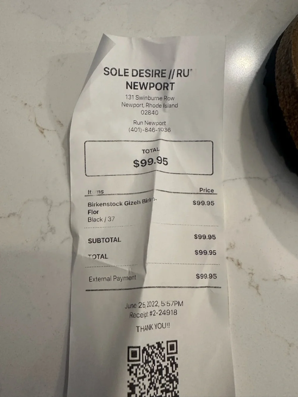 Birkenstock Black Gizeh Thong Sandals - Picture 4 of 4